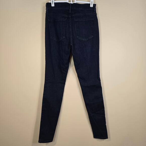 Women's Mott & Bow Darkwash Denim "High-Rise Skinny" Jeans | Size 27 x 30 - Picture 2 of 9